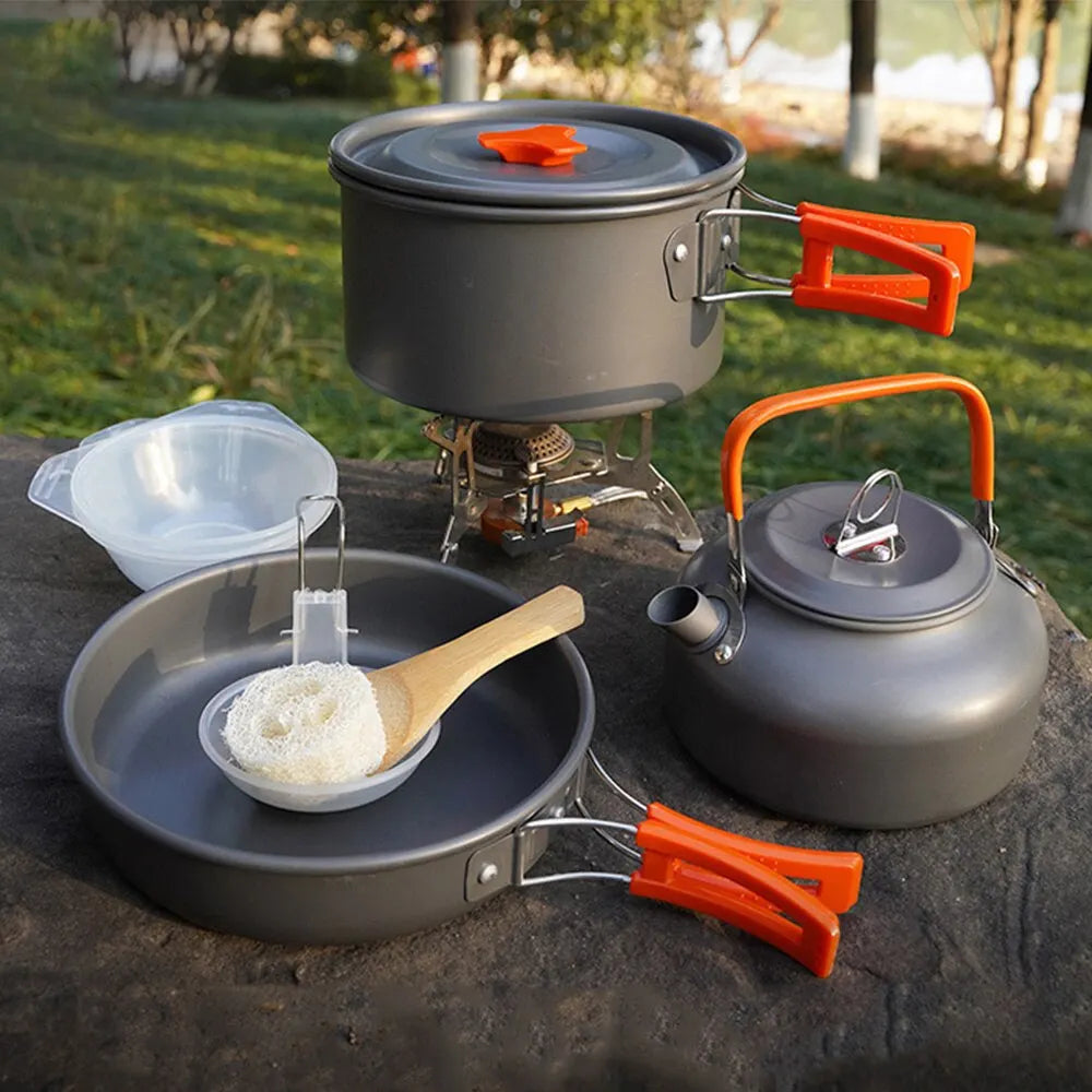 Wilderios™ Camping Cooking set