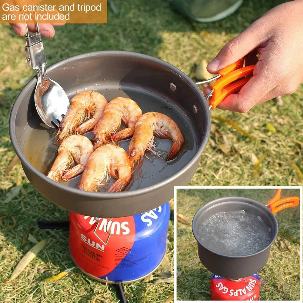 Wilderios™ Camping Cooking set