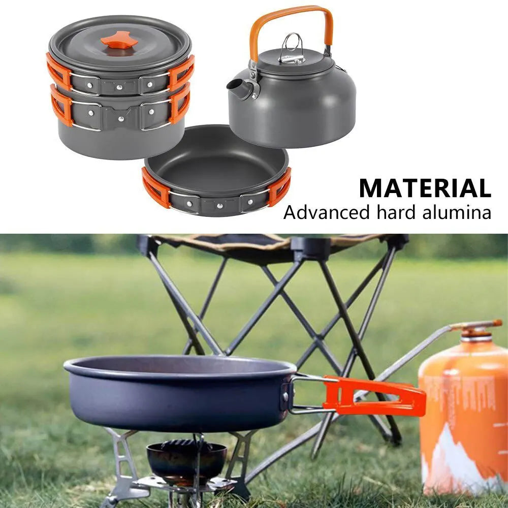 Wilderios™ Camping Cooking set