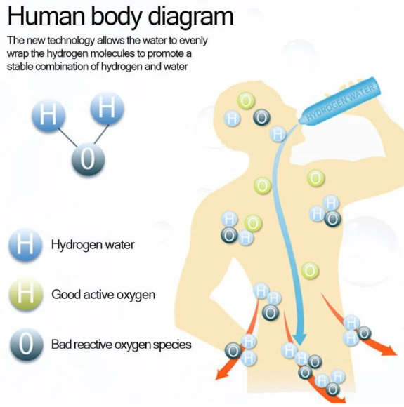Wilderios™ Hydrogen Water Generator