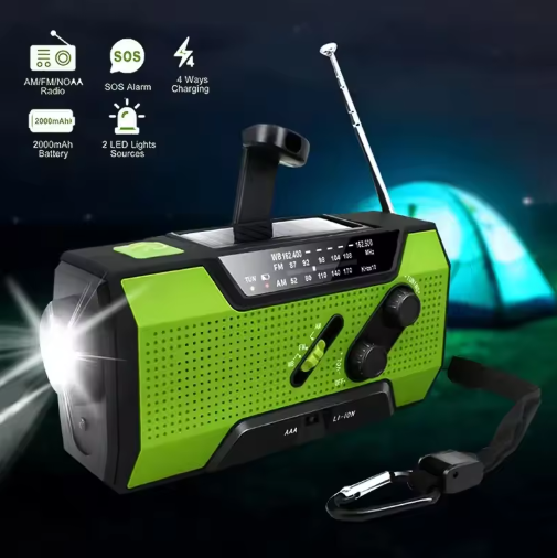 Wilderios™ Emergency Solar Radio