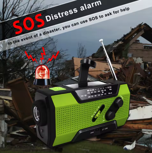 Wilderios™ Emergency Solar Radio