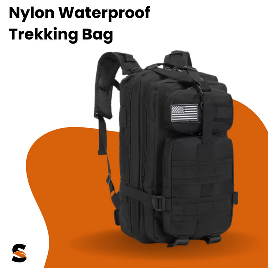 Wilderios™ Nylon Waterproof Trekking Bag