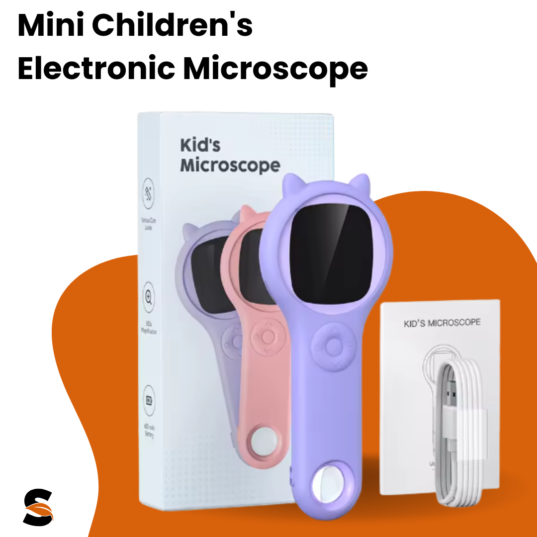 Wilderios™ Mini Children's Electronic Microscope