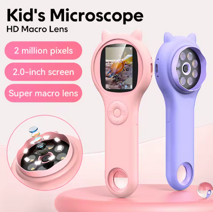 Wilderios™ Mini Children's Electronic Microscope