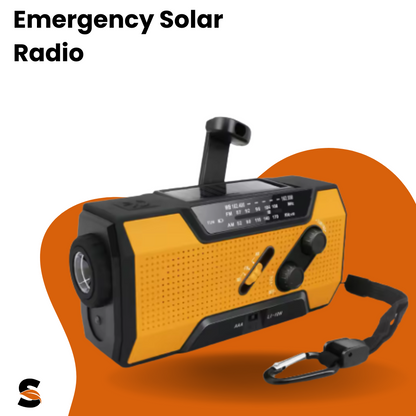 Wilderios™ Emergency Solar Radio