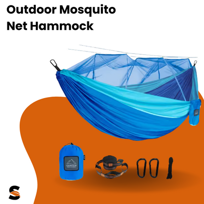 Wilderios™ Outdoor Mosquito Net Hammock